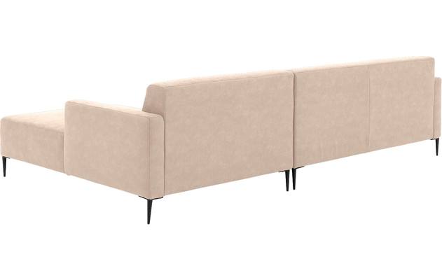 Goossens loungebank key west beige micro leer - 8202000-403-03