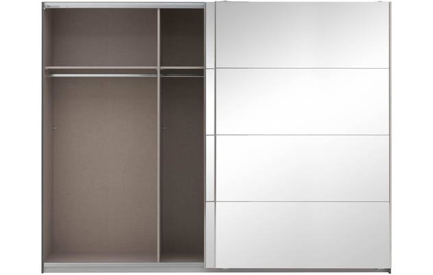 Goossens basic kledingkast miami grijs hoogwaardig meubelplaat - 8202036-04