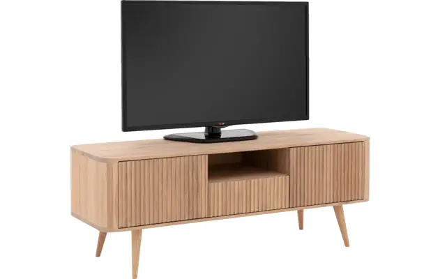 Goossens tv meubel seppe wit eiken - 8202880-04