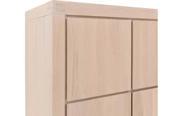 Goossens opbergkast clear wit eiken - 8203022-05