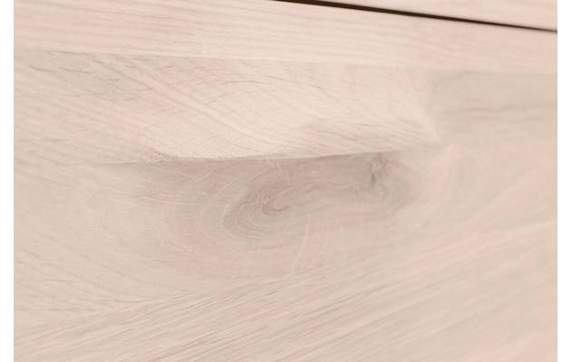 Goossens dressoir bjarte wit eiken - 8203335-05