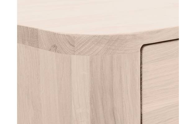Goossens dressoir bjarte wit eiken - 8203337-04
