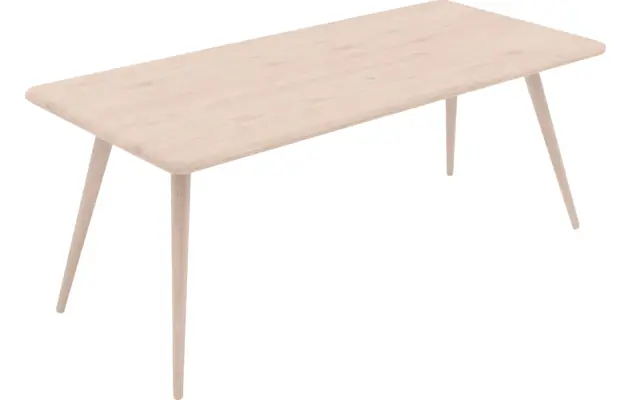 Goossens eettafel bjarte wit eiken - 8203341-03
