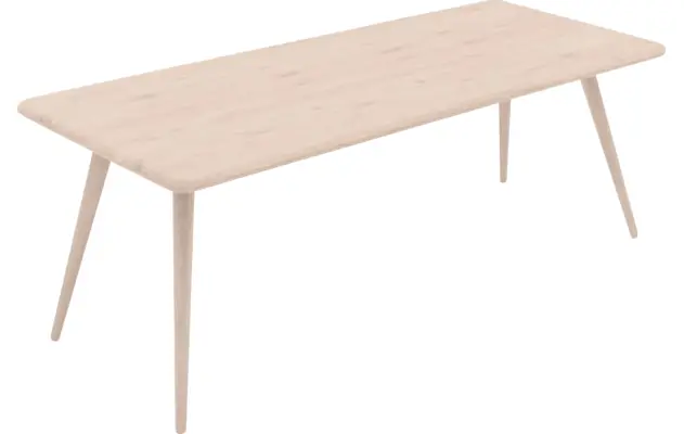 Goossens eettafel bjarte wit eiken - 8203342-03