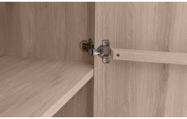 Goossens opbergkast bjarte wit eiken - 8203361-05