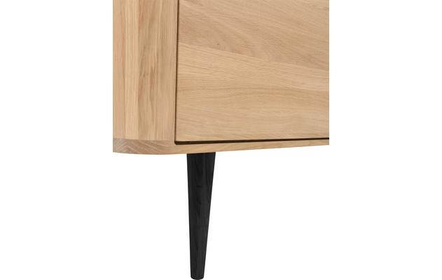 Goossens dressoir bjarte wit eiken - 8203438-03