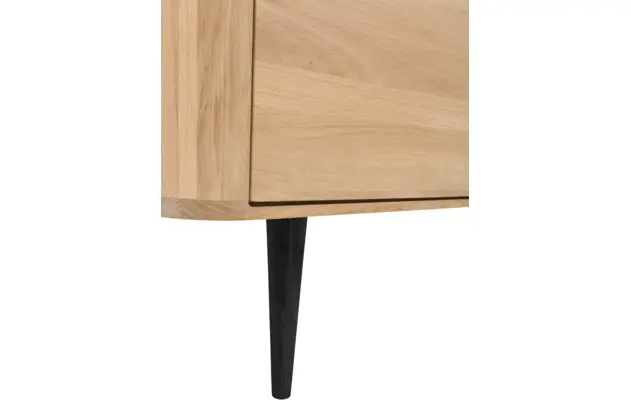 Goossens dressoir bjarte wit eiken - 8203438-03