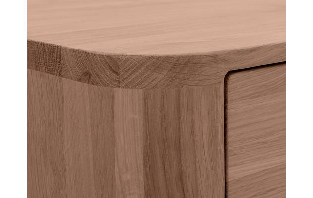 Goossens dressoir bjarte donker bruin eiken - 8203455-04