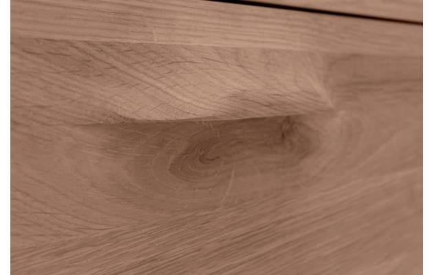 Goossens dressoir bjarte donker bruin eiken - 8203455-05