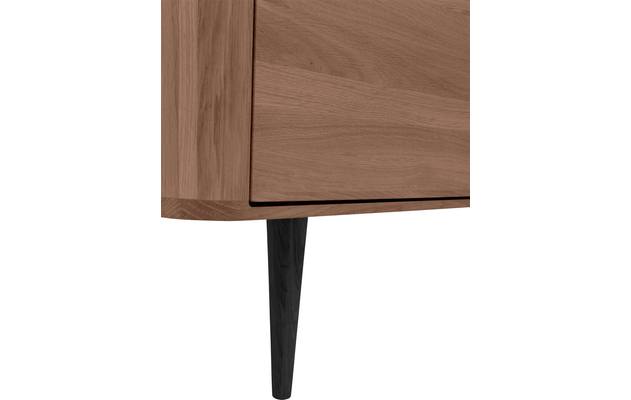 Goossens dressoir bjarte donker bruin eiken - 8203456-03