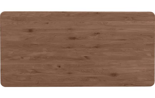 Goossens eettafel bjarte donker bruin eiken - 8203461-04