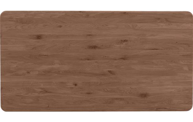 Goossens eettafel bjarte donker bruin eiken - 8203463-04