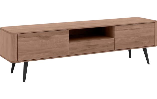 Goossens tv dressoir bjarte donker bruin eiken - 8203475-02