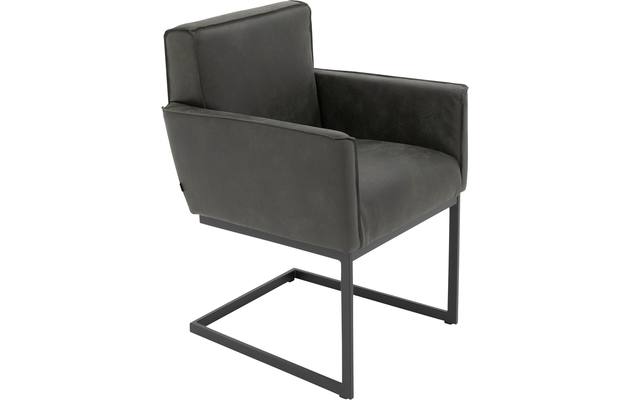 Goossens excellent eetkamerstoel tom groen leer - 8204079-04
