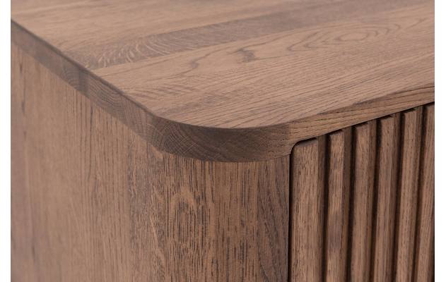 Goossens tv meubel seppe donker bruin eiken - 8204641-09