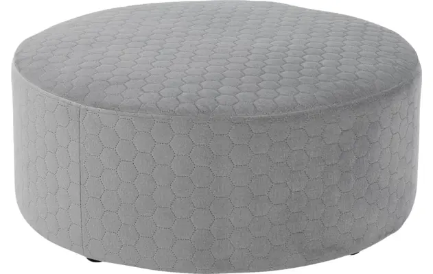 Goossens poef arendal grijs stof - 8205221-05