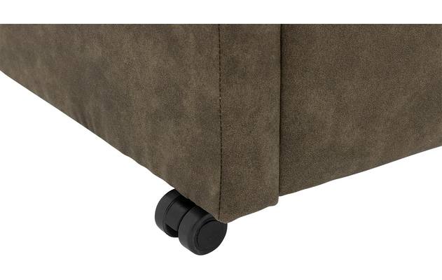 Goossens eetkamerstoel leen groen microvezel - 8205430-05