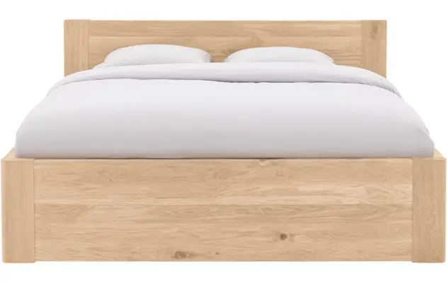 Goossens bedframe bibi onbewerkt eiken - 8205735-02-A