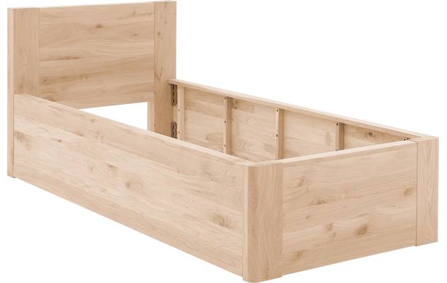 Goossens bedframe bibi wit eiken - 8205745-04-A