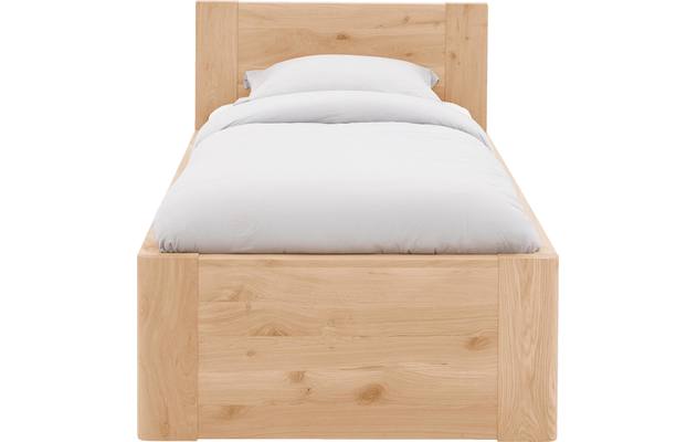 Goossens bedframe bibi blank eiken - 8205746-01-A