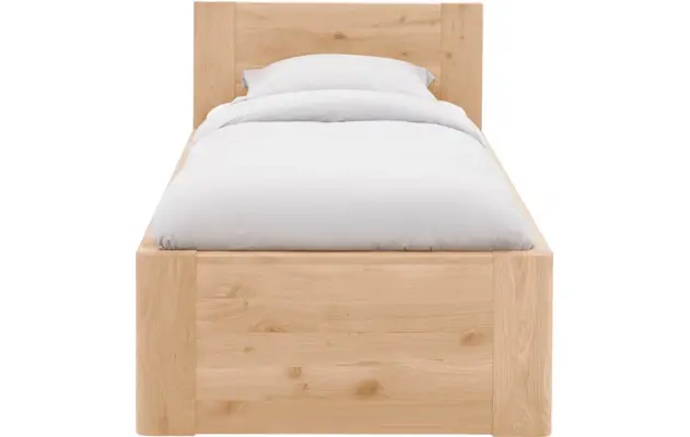 Goossens bedframe bibi blank eiken - 8205746-01-A