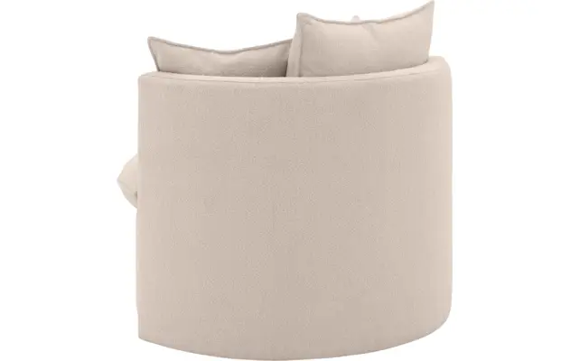 Goossens fauteuil bonne beige stof - 8210039-B-04