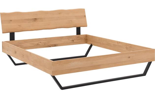Goossens bedframe slade blank eiken - 8210082-04