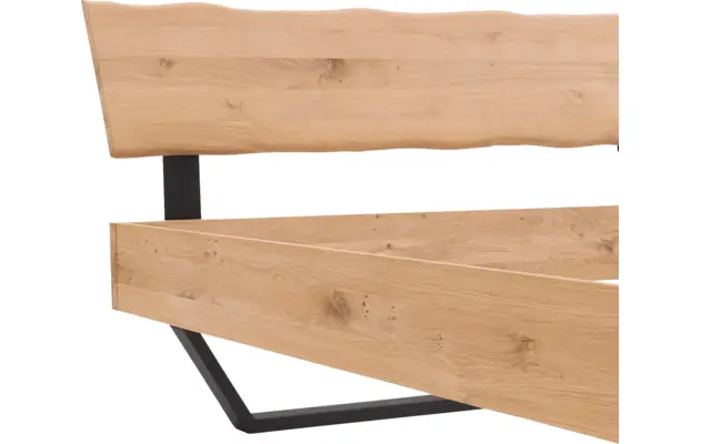 Goossens bedframe slade blank eiken - 8210082-05
