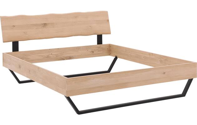 Goossens bedframe slade wit eiken - 8210085-04