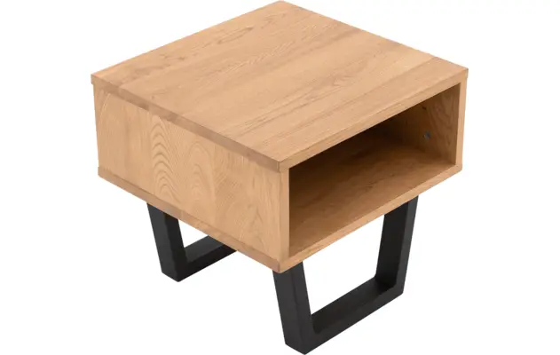 Goossens nachtkastje slade blank eiken - 8210105-03