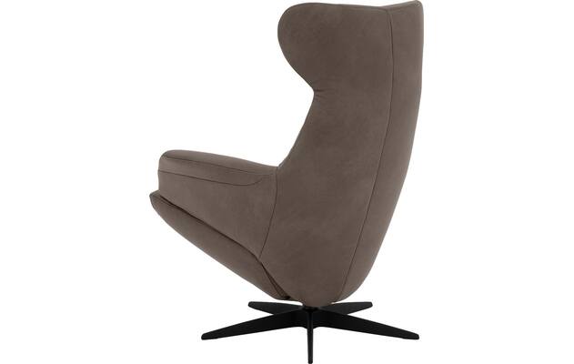 Goossens excellent relaxstoel avec grijs leer - 8210297-03