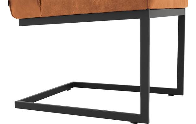 Goossens excellent eetkamerstoel tom bruin leer - 8210521-05