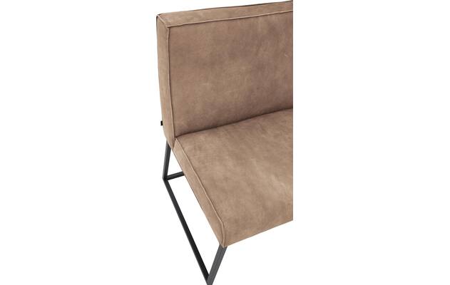 Goossens excellent eetkamerbank tom bruin leer - 8210541-06