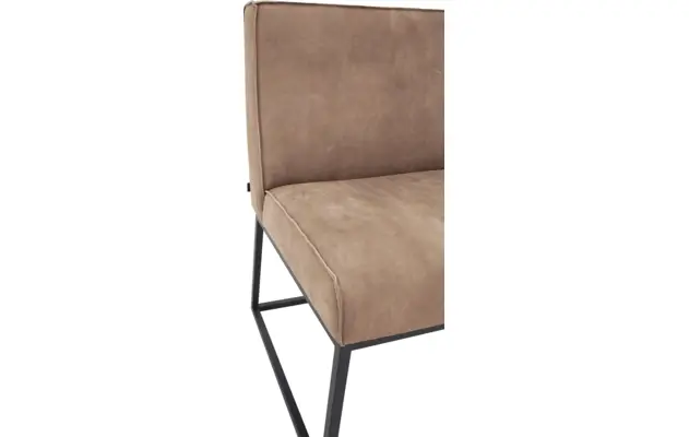 Goossens excellent eetkamerbank tom bruin leer - 8210541-07