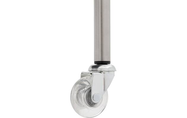Goossens eetkamerstoel funk grijs leer - 8210595-05