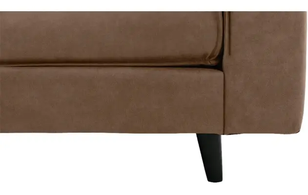Goossens zitbank jonas bruin micro leer - 8210604-04