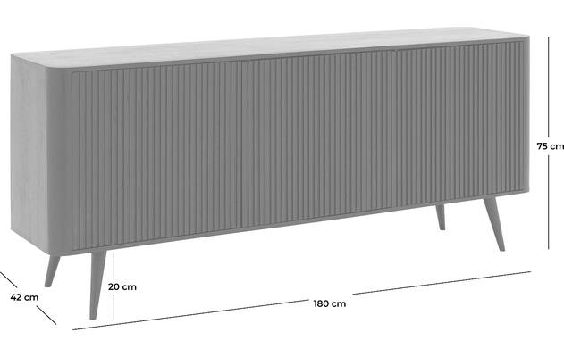 Goossens dressoir seppe wit eiken - 8210679-goossens-seppe-dressoir-eiken-50