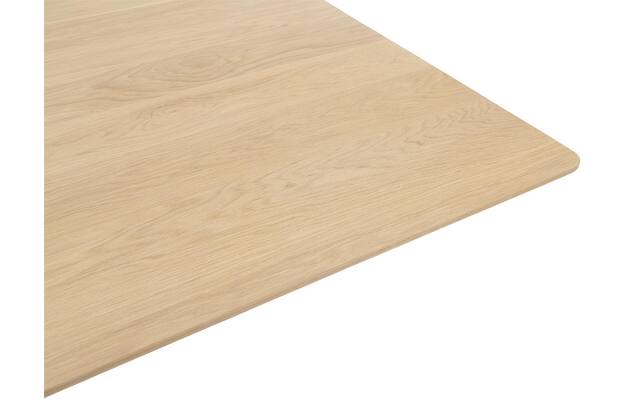Goossens excellent eettafel uniek blank eiken - 8211568-05