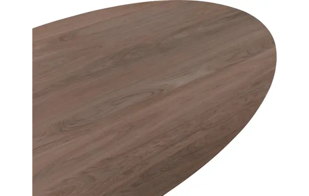 Goossens excellent eettafel uniek donker bruin eiken - 8211590-05