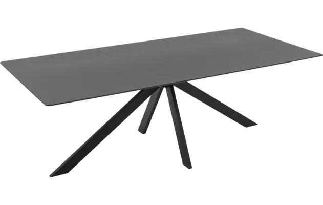 Goossens excellent eettafel uniek zwart eiken - 8211617-04