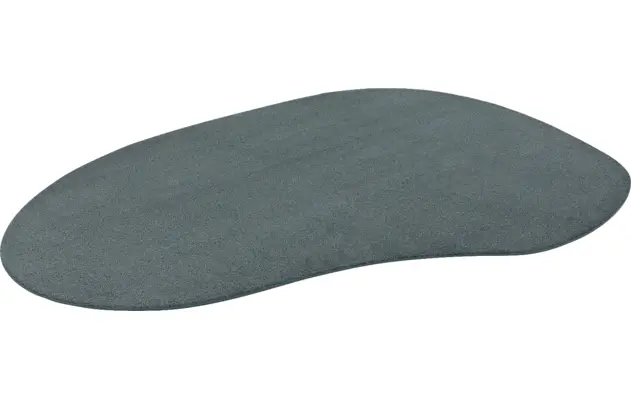 Goossens excellent vloerkleed unique bb blauw polyamide - 8212566-03