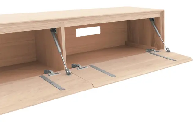 Goossens excellent tv meubel vic wit eiken - 8213080-06
