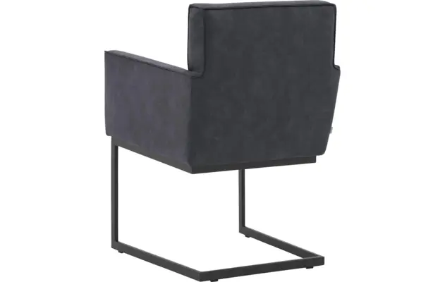 Goossens excellent eetkamerstoel tom blauw micro leer - 8213149-03