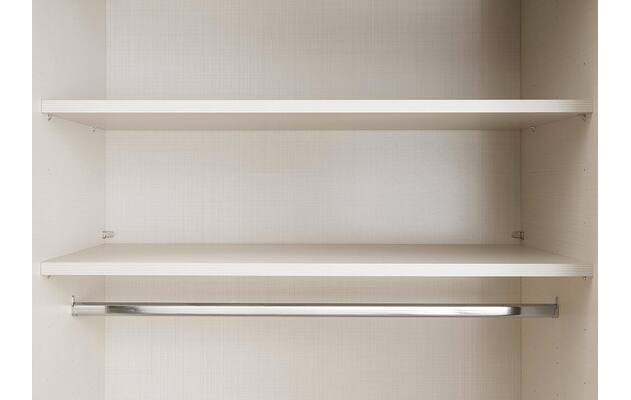 Goossens kledingkast big choice type 01 163 bruin hoogwaardig meubelplaat - 8213442-04