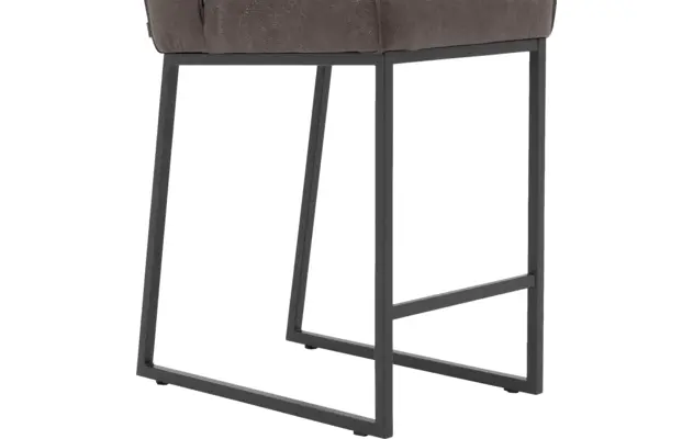 Goossens excellent barstoel tom bruin leer - 8215133-05
