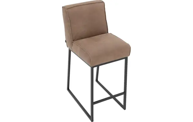 Goossens excellent barstoel tom bruin leer - 8215135-04