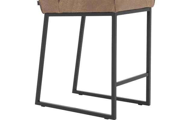 Goossens excellent barstoel tom bruin leer - 8215135-05