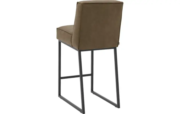 Goossens excellent barstoel tom groen micro leer - 8215138-02