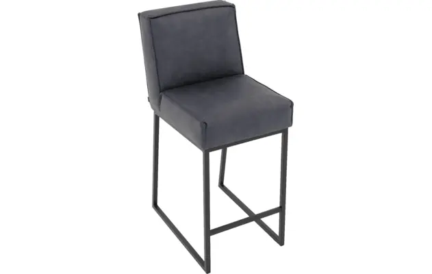 Goossens excellent barstoel tom blauw micro leer - 8215139-04