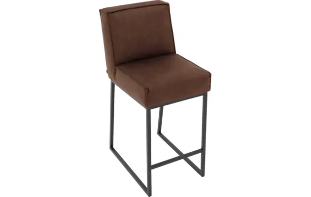 Goossens excellent barstoel tom bruin micro leer - 8215140-04